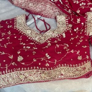 Wedding Silk Sari - Ready to wear!